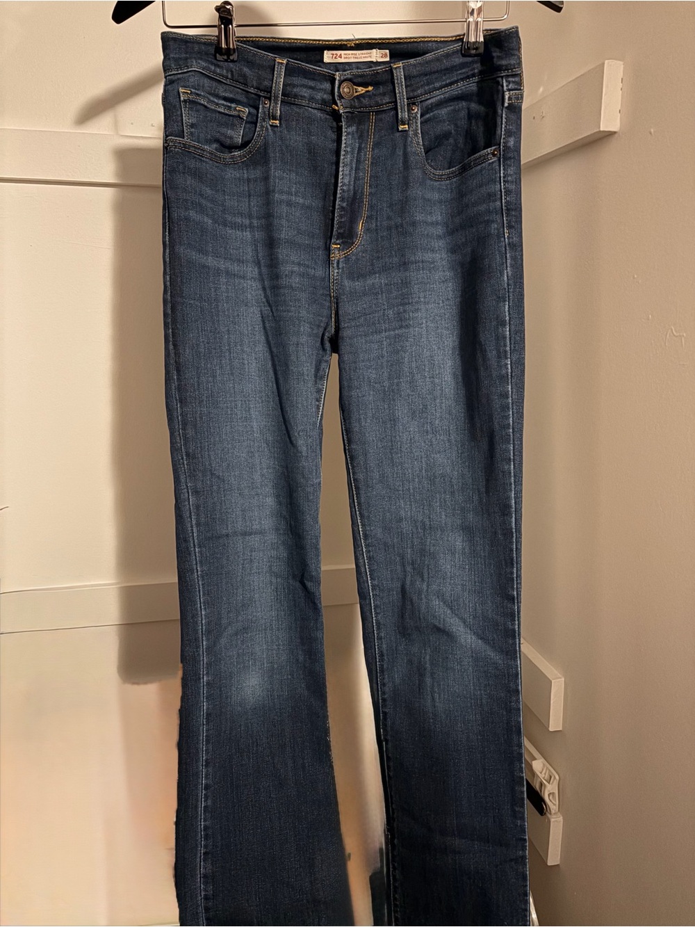 Levi's Dark Indigo Flare Jeans